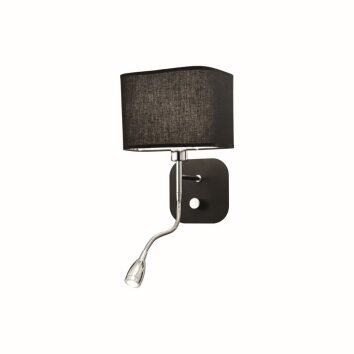 Ideal Lux HOLIDAY Applique LED Nero, 1-Luce