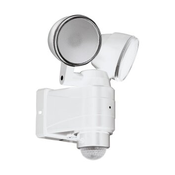 EGLO CASABAS Applique LED Bianco, 2-Luci, Sensori di movimento