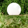 Lampada a sfera Arslev Bianco, 1-Luce