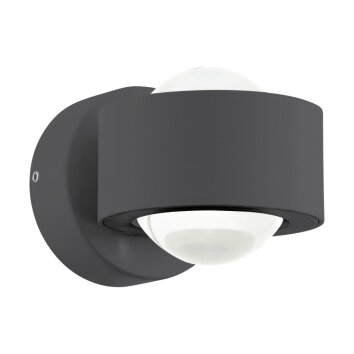 Eglo ONO 2 Applique LED Antracite, 2-Luci