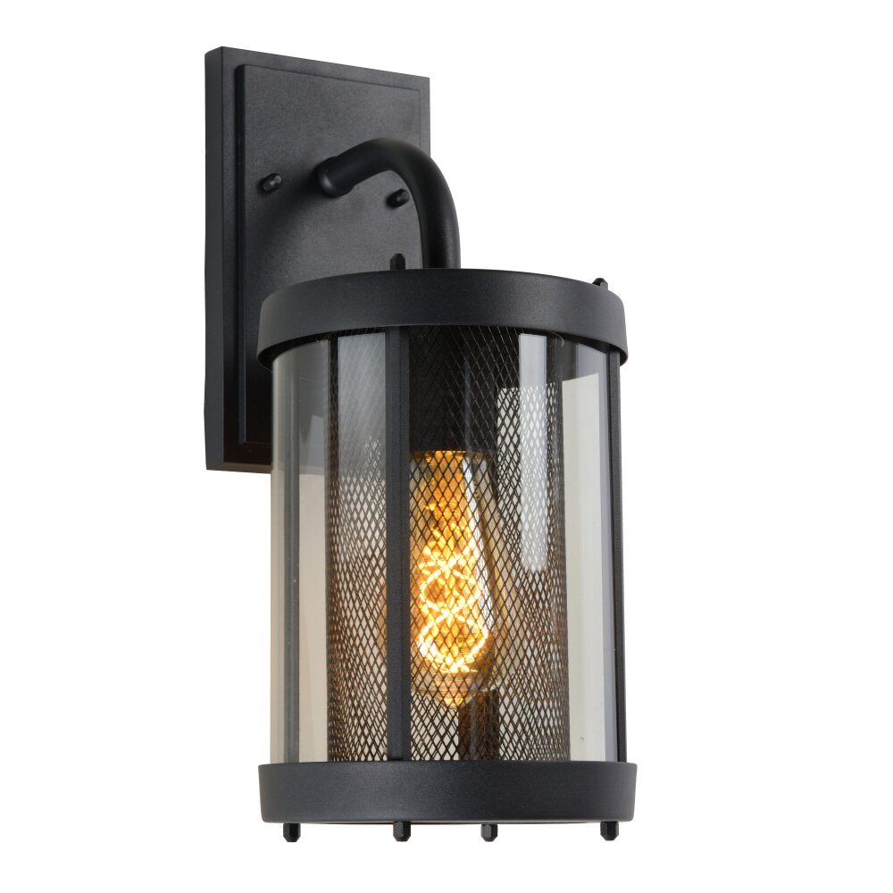 Lucide MAKKUM Applique da esterno Nero, 1-Luce main product photo