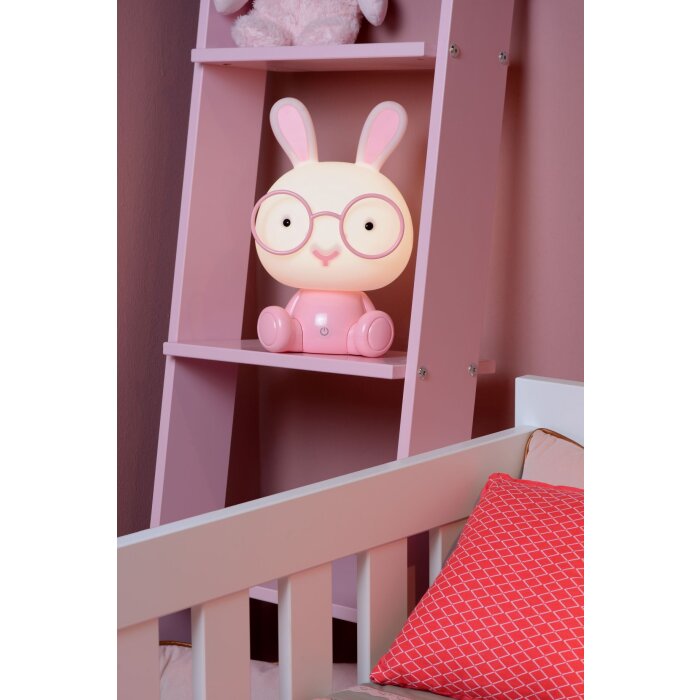 Lucide DODO Rabbit Lampada da Tavolo LED Fucsia, 1-Luce
