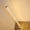 Pipe Lampada da terra LED Nichel opaco, 1-Luce, Telecomando, Cambia colore