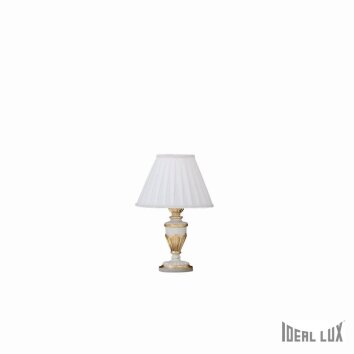Ideal Lux FIRENZE Lampada da Tavolo Bianco, 1-Luce