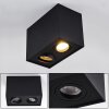 Baishan Plafoniera Nero, 2-Luci
