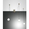 Fabas Luce Blog Lampada a Sospensione LED Oro, Nero, 1-Luce