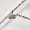 Beken Plafoniera LED Nichel opaco, 1-Luce
