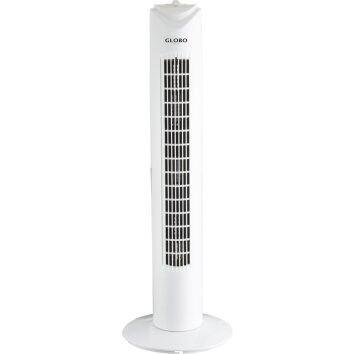 Globo Tower Ventilatore Bianco