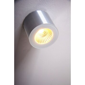 Helestra Plafoniera Bagno LED Alluminio, 1-Luce
