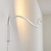 Alsea Lampada da comodino LED Bianco, 1-Luce, Sensori di movimento