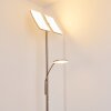 Thyolo Piantana LED Acciaio satinato, 2-Luci