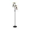 EGLO TOWNSHEND Lampada da terra Marrone, Nero, 2-Luci