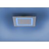 Paul Neuhaus Q-MIRAN Plafoniera LED Alluminio, 1-Luce, Telecomando, Cambia colore