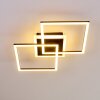 Lithgow Plafoniera LED Nero, 1-Luce