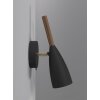 Design For The People by Nordlux Pure Applique Legno scuro, Nero, 1-Luce