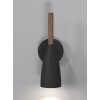 Design For The People by Nordlux Pure Applique Legno scuro, Nero, 1-Luce