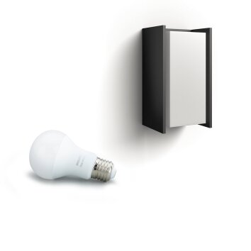 Philips Hue White Turaco Applique Antracite, 1-Luce