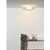 Lucide DIMY Plafoniera LED Legno scuro, 1-Luce