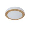 Lucide DIMY Plafoniera LED Legno scuro, 1-Luce