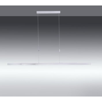 Paul Neuhaus ADRIANA Lampada a Sospensione LED Alluminio, 3-Luci
