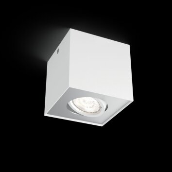 Philips Box Plafoniera LED Bianco, 1-Luce