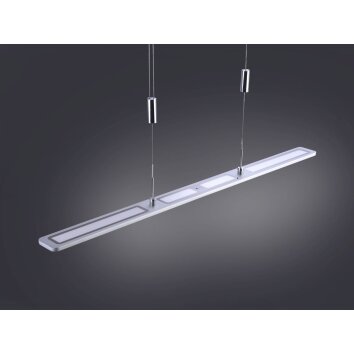 Paul Neuhaus NIKA Lampada a Sospensione LED Alluminio, 1-Luce