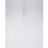 Serien Lighting ZOOM Lampadario a sospensione LED Acciaio inox, 1-Luce