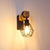 Barbengo Applique Marrone, Nero, 1-Luce