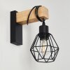Barbengo Applique Marrone, Nero, 1-Luce