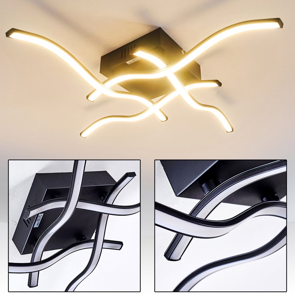 Voltti Plafoniera LED Nero, 4-Luci main product photo
