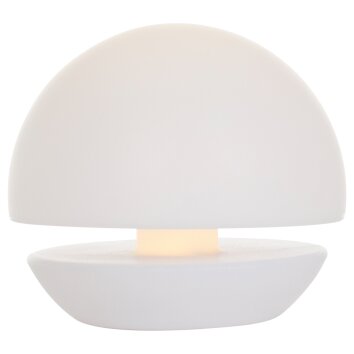 Steinhauer Catching Light Lampada da tavolo LED Bianco, 1-Luce, Telecomando