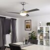 Sanford ventilatore da soffitto Argento, 1-Luce, Telecomando