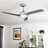 Sanford ventilatore da soffitto Argento, 1-Luce, Telecomando