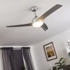 Sanford ventilatore da soffitto Argento, 1-Luce, Telecomando