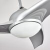 Sanford ventilatore da soffitto Argento, 1-Luce, Telecomando