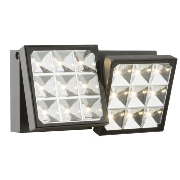 Globo Applique da esterno LED Antracite, 1-Luce Globo Applique da esterno LED Antracite, 1-Luce