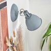 Koppom Applique Blu, Grigio, 1-Luce