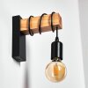 Barbengo Applique Marrone, Nero, 1-Luce