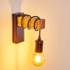 Barbengo Applique Marrone, Nero, 1-Luce