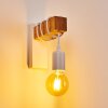 Barbengo Applique Marrone, Bianco, 1-Luce