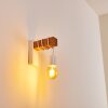 Barbengo Applique Marrone, Bianco, 1-Luce