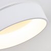 Kampala Plafoniera LED Bianco, 1-Luce