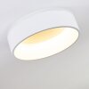 Kampala Plafoniera LED Bianco, 1-Luce