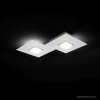 Grossmann KARREE Plafoniera LED Alluminio, Titanio, 2-Luci