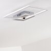 Chilkat Plafoniera LED Nichel opaco, 1-Luce