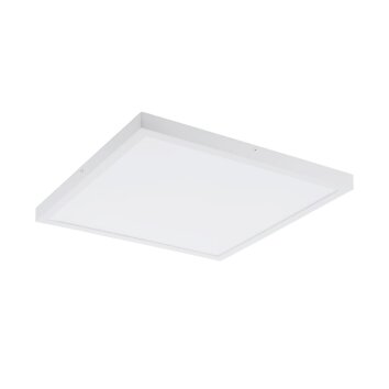 Eglo FUEVA Plafoniera LED Bianco, 1-Luce