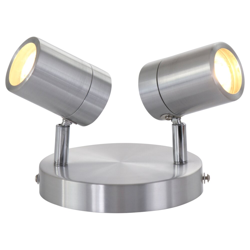 Steinhauer Upround Plafoniera LED Grigio, Nichel opaco, 2-Luci main product photo