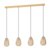EGLO ALOBRASE Lampadario a sospensione Ottone, 4-Luci