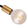 Applique Globo EDDY Oro, 1-Luce