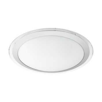 Eglo COMPETA-C Plafoniera LED Bianco, 1-Luce, Cambia colore
